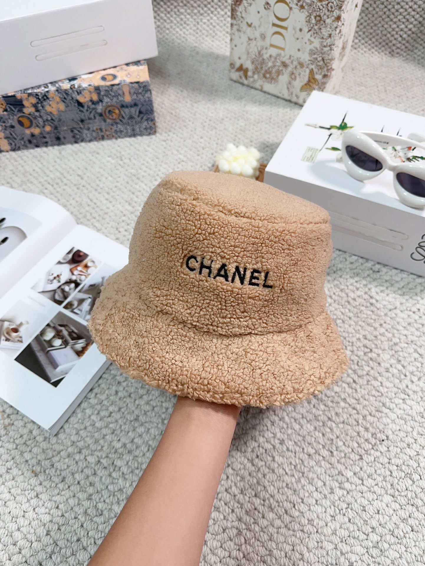 最高級秋冬シャネルコピーバケットハット CH216014-3激安送料無料