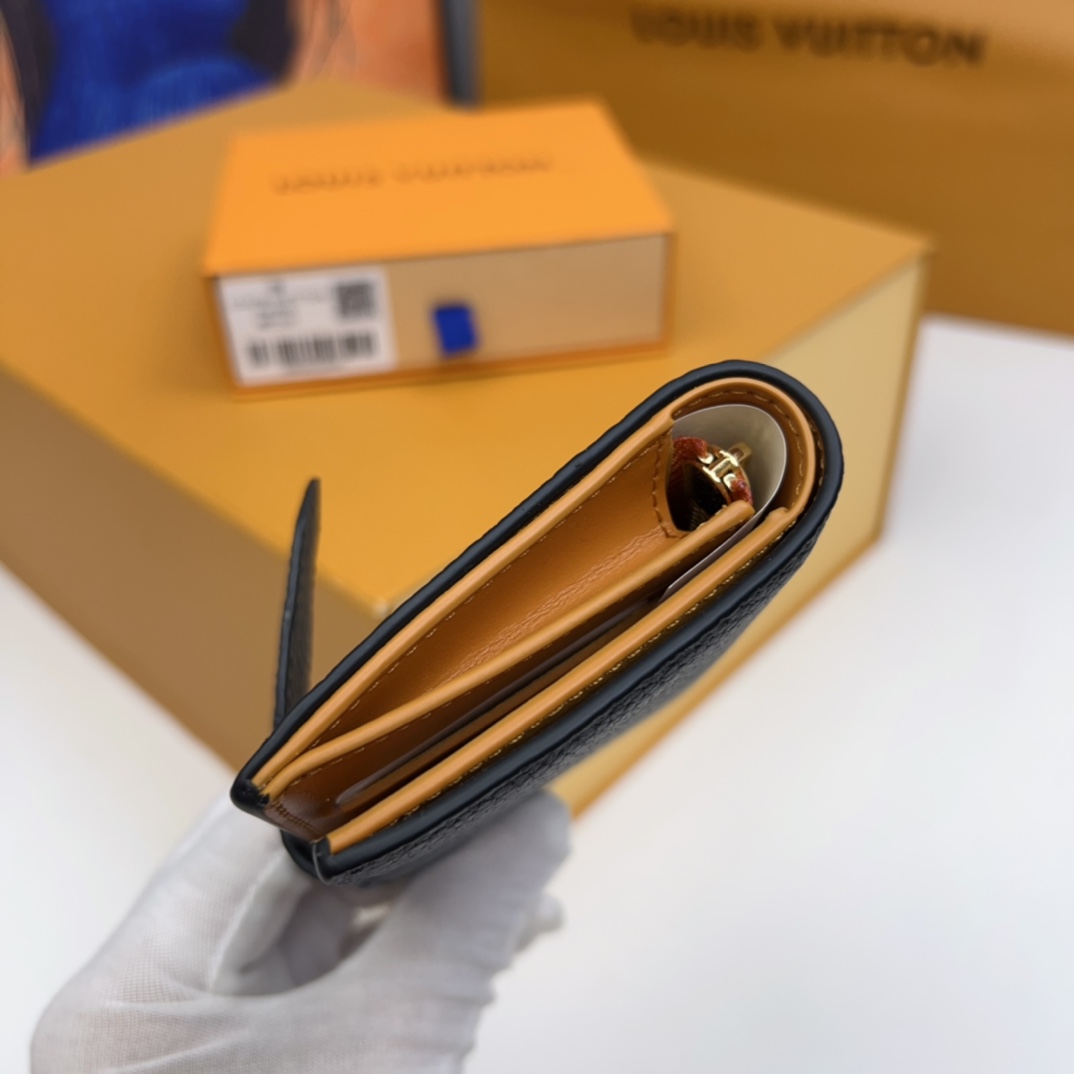ルイ・ヴィトンスーパーコピー新品偽物 ヴェルティカル ショートウォレット ブラック M81561人気