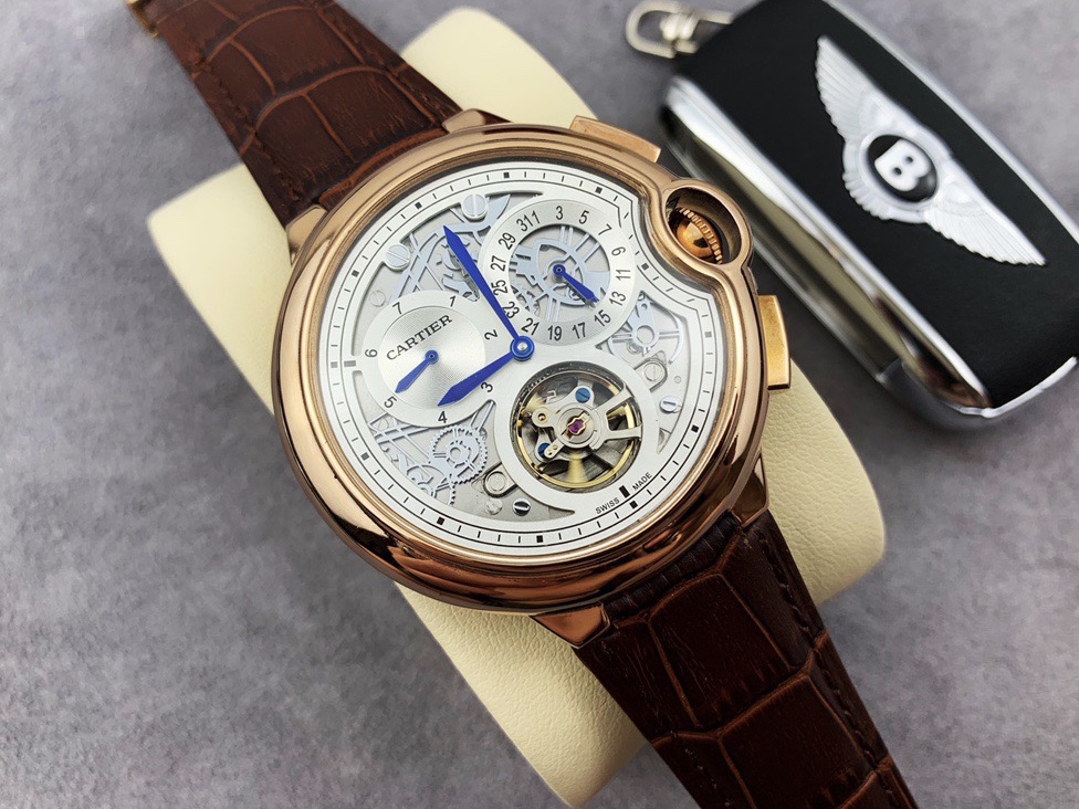 CARTIER時計コピー ブルー バルーン シリーズ フライホイール デザイン W6920081高い品質