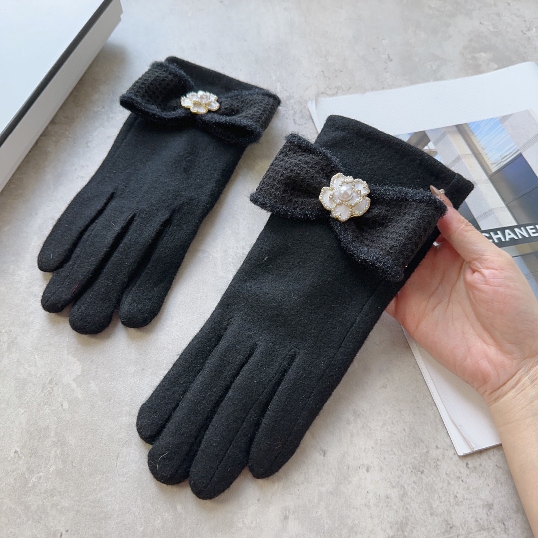 人気シャネルスーパーコピー 秋冬の暖かいウール手袋 sha05551N級品