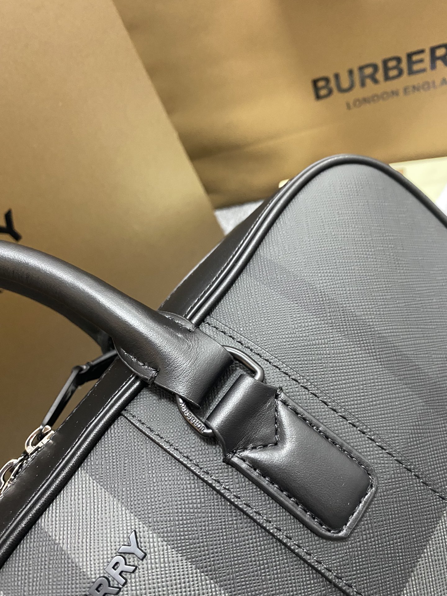 バーバリーブランド高品質メンズスーパーコピーブリーフケース 07722N級品