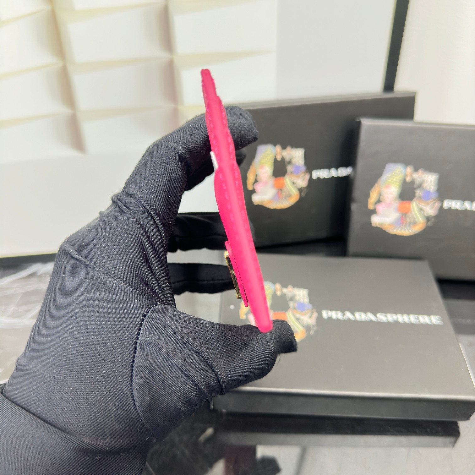 ブランドプラダ財布偽物 本革 カードホルダー 138552高い品質
