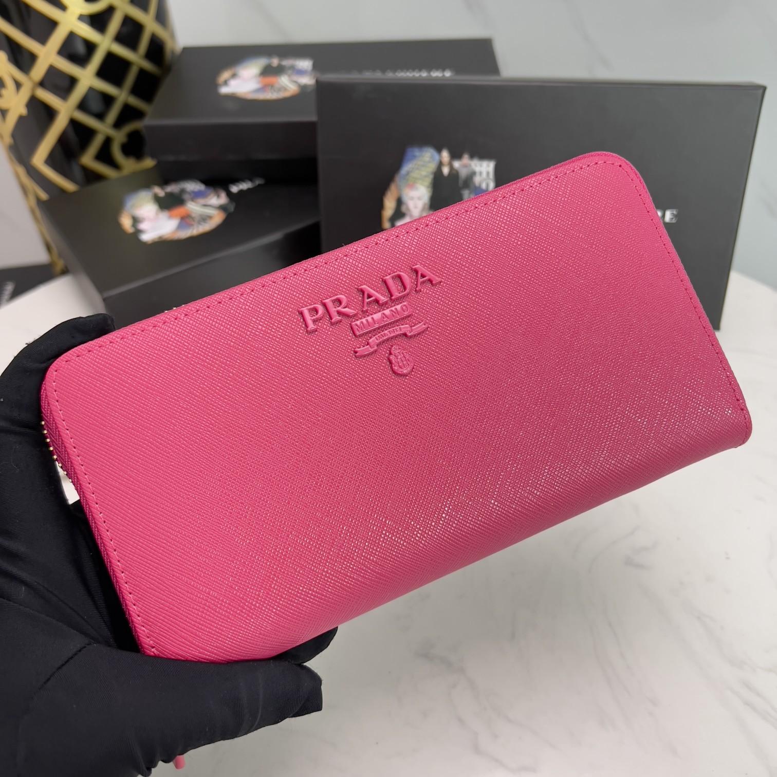 高品質の激安プラダのジッパースーパーコピー財布 140727高い品質