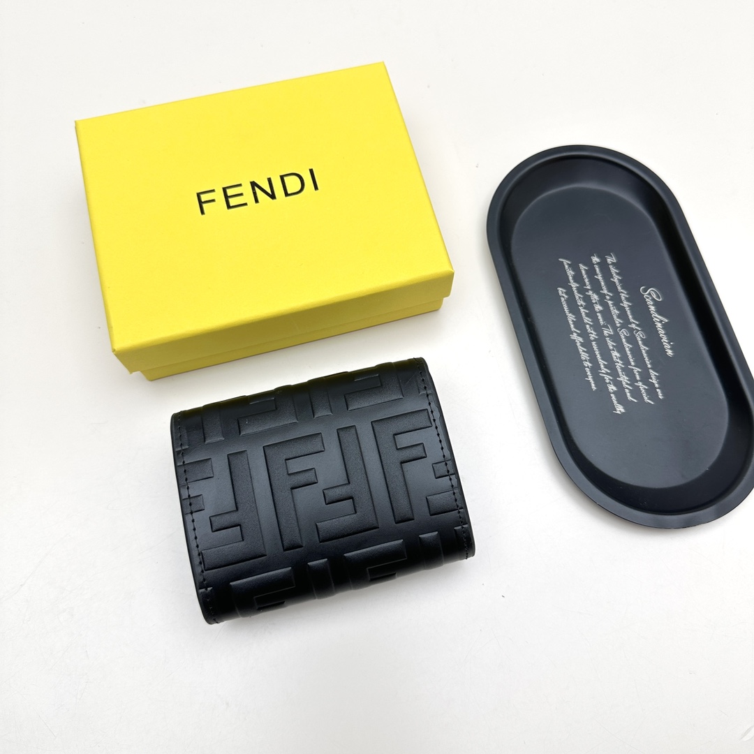 最高品質ブランド フェンディ ブラックコピー財布 143668激安送料無料