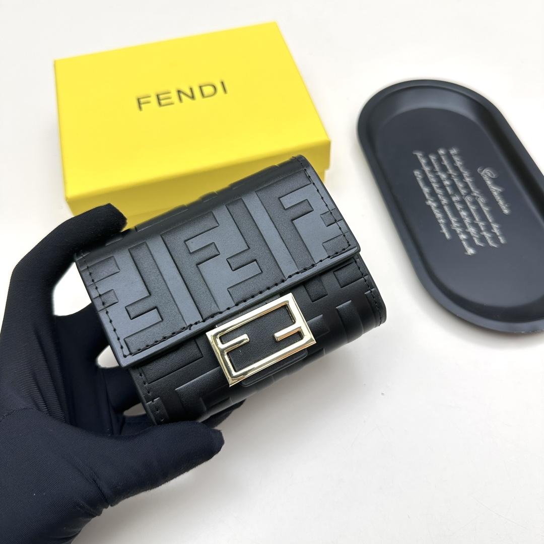 最高品質ブランド フェンディ ブラックコピー財布 143668高い品質