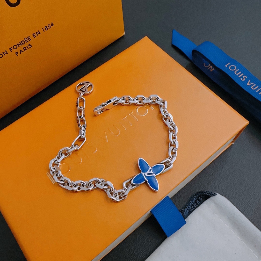 高品質ルイヴィトンスーパーコピー ヴィンテージ シルバー ブレスレット 289311通販