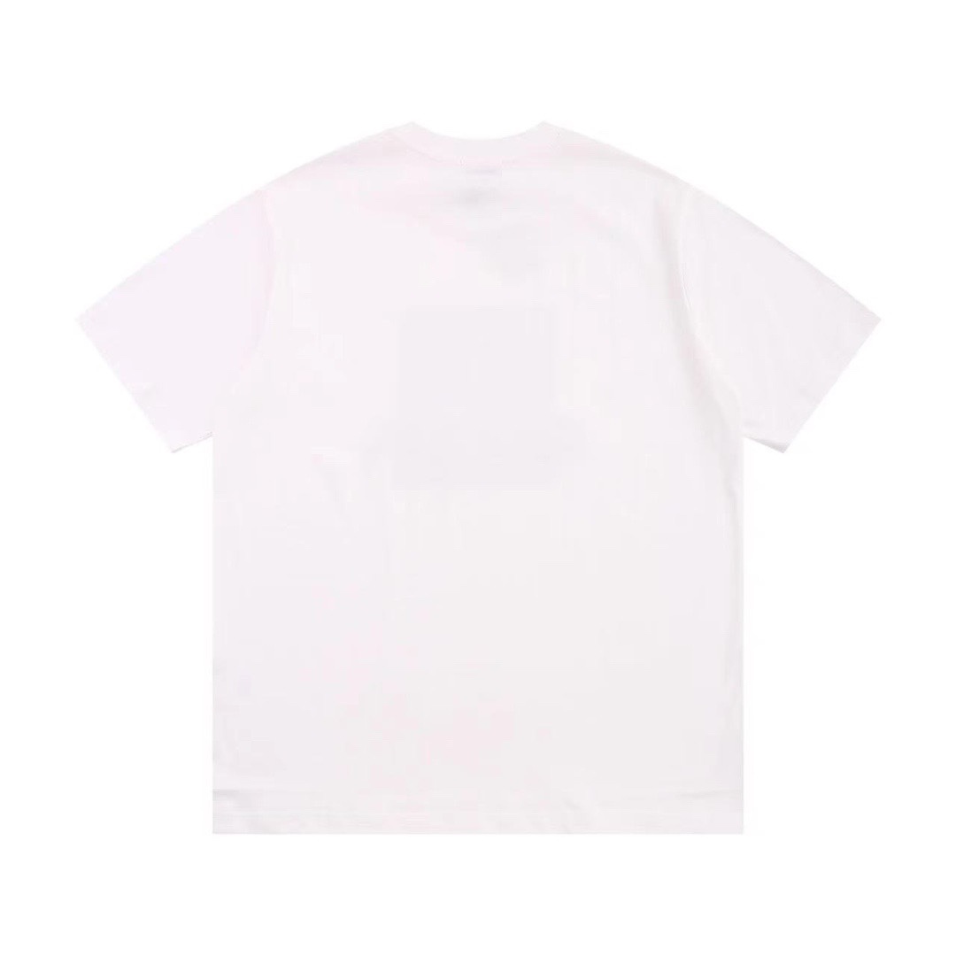 ブランドシャネルコピー服 立体植毛ロゴ グラフィティ カジュアル 半袖 Tシャツ 300038通販