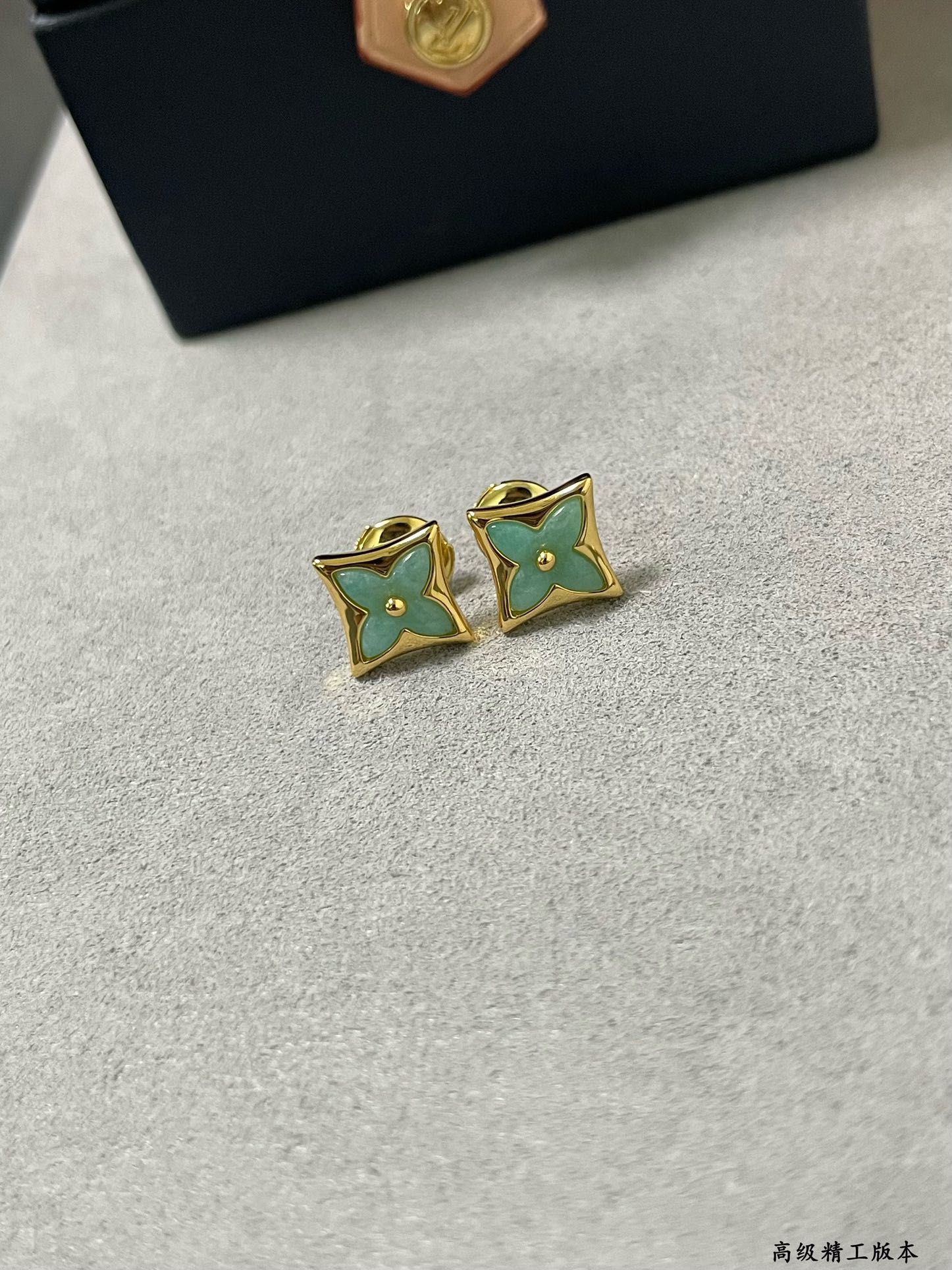 高級ブランドルイヴィトン 天河石オシドリコピーイヤリング 304525N級品