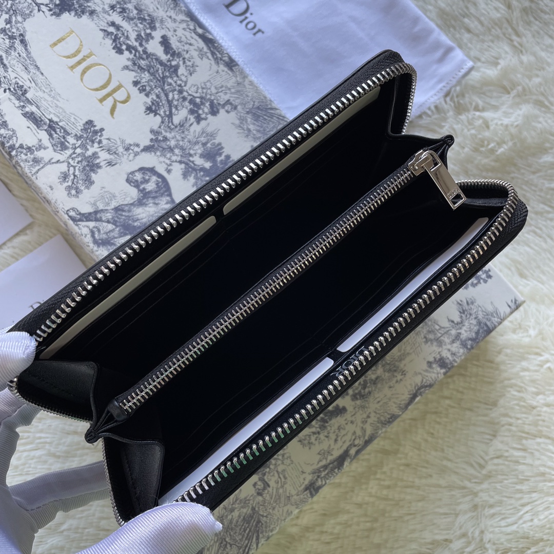 高品質ディオールのロングジッパースーパーコピー激安財布 5537N級品