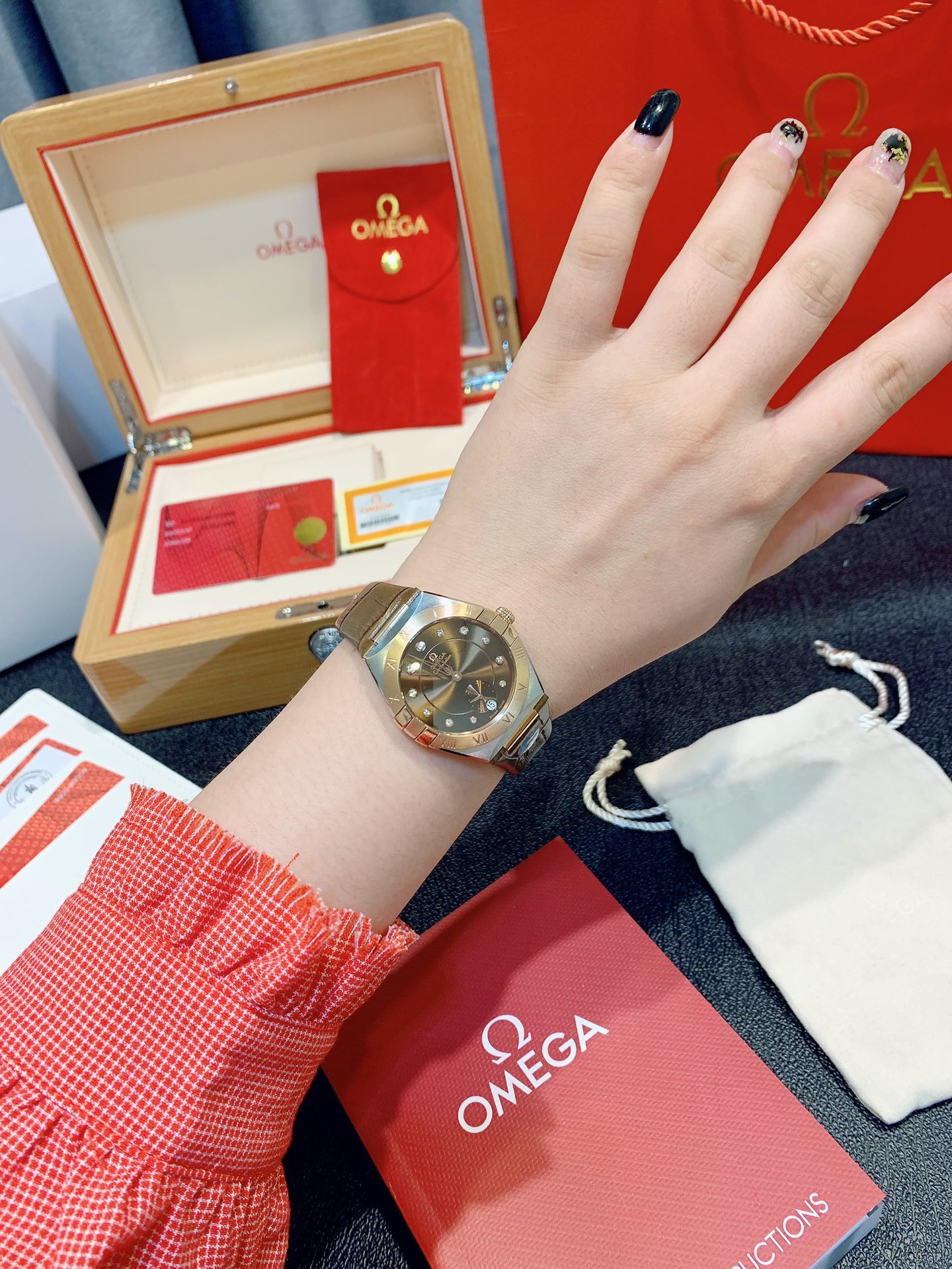 2024人気オメガ コンステレーション シリーズ女性コピー時計 5690omg代引きを販売