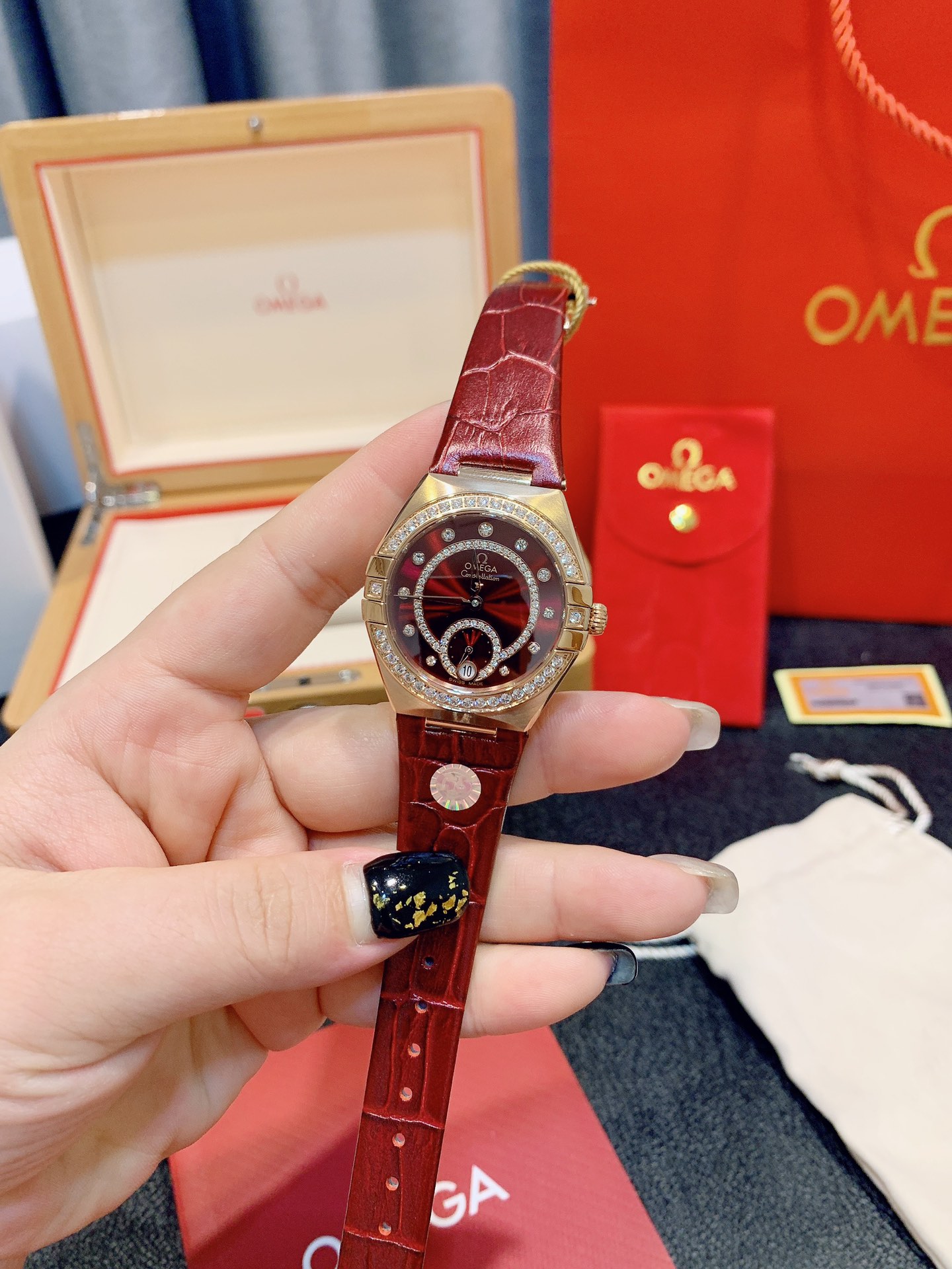 オメガ スーパーコピー通販実物コンステレーション シリーズ女性時計 5691omg