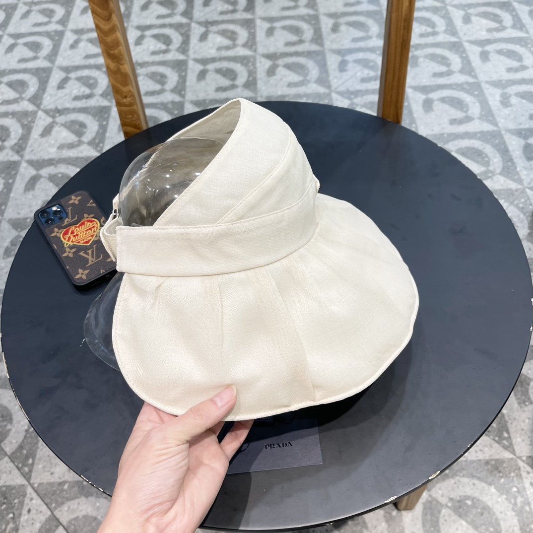 プラダ帽子スーパーコピーの春夏新作日焼け止めと通気性抜群  65001激安送料無料