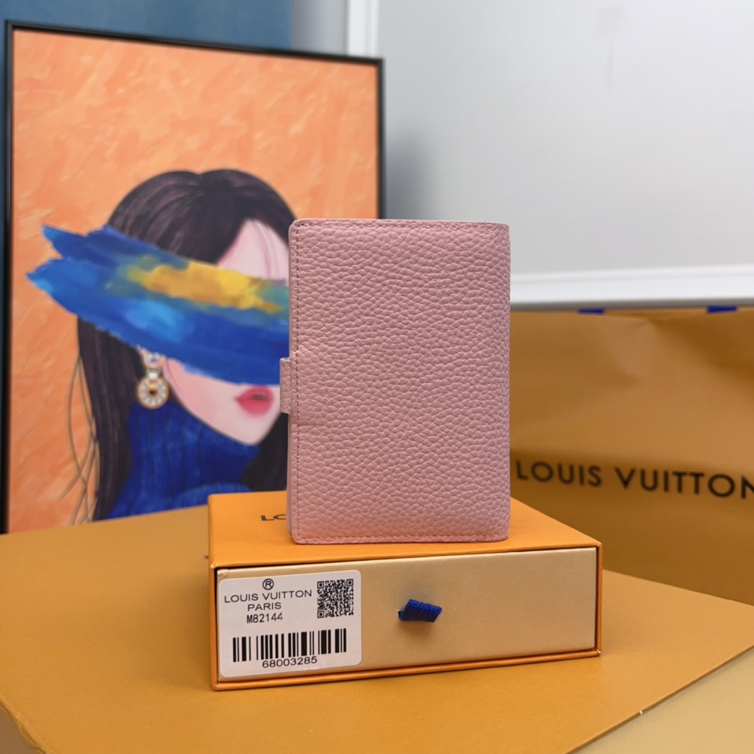 高品質スーパーコピールイ・ヴィトン ショート ピンク財布 M82144通販