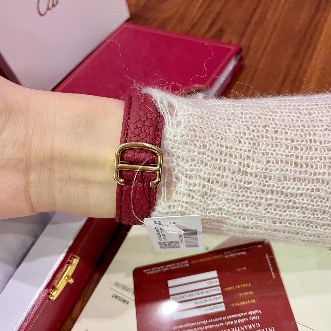 今年一番人気のナツメレッドライチ柄ピカルディ女性時計 124821人気