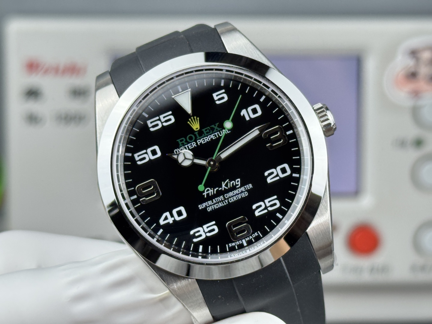 ロレックスヨットマスターコピーエアキングシリーズ世界初防水時計 125920高い品質