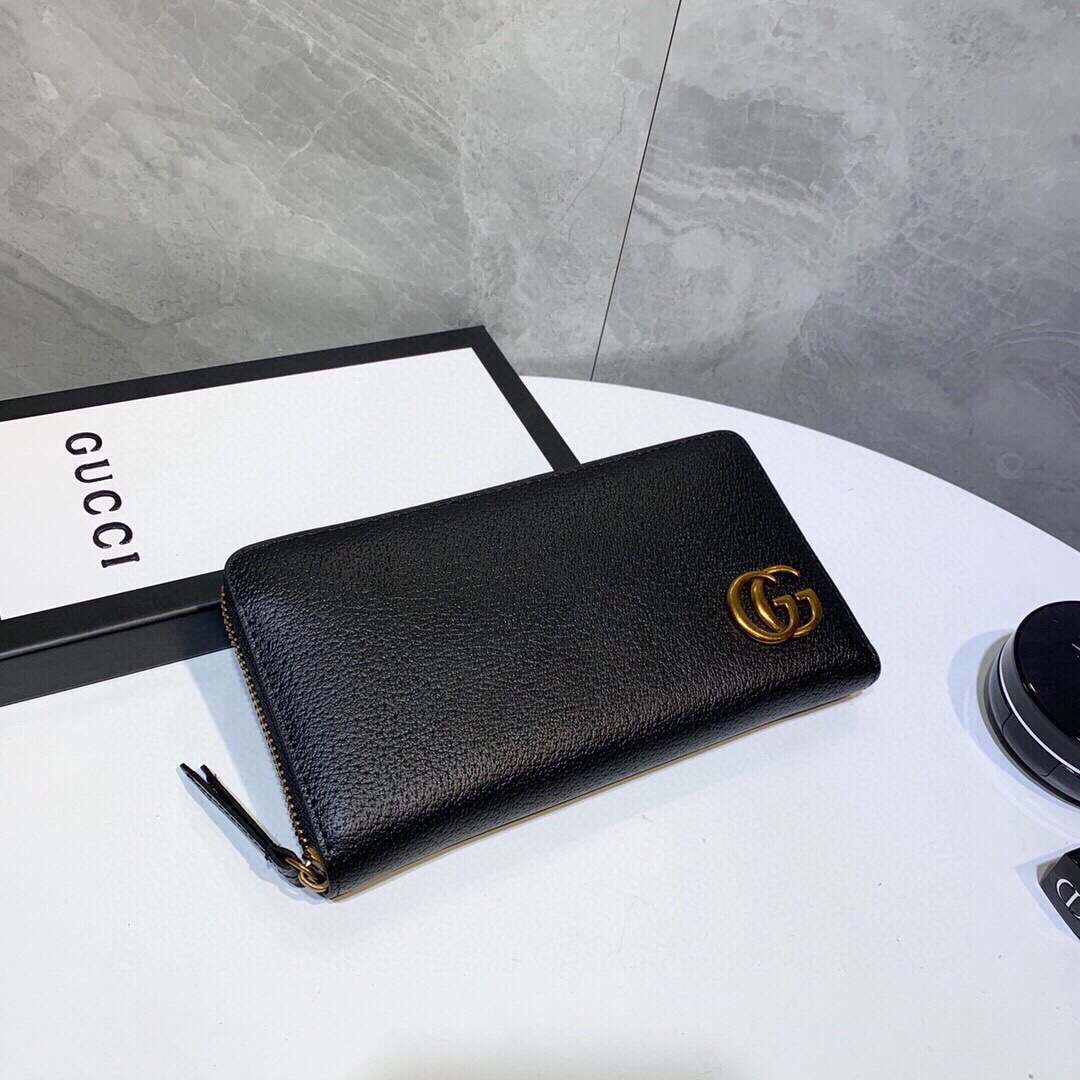 グッチ人気のピッググレインレザーGUCCIスーパーコピー長財布 144915N級品