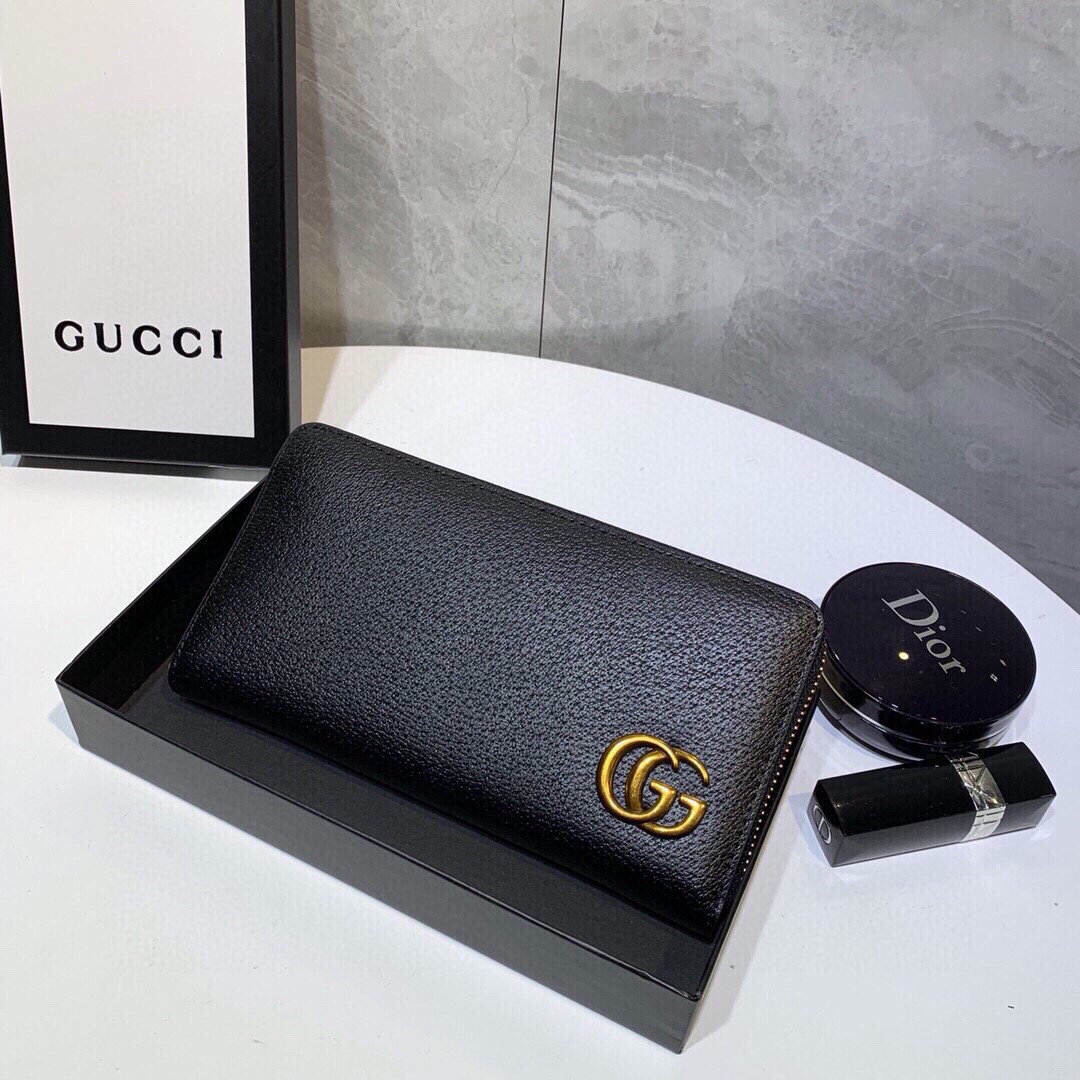 グッチ人気のピッググレインレザーGUCCIスーパーコピー長財布 144915
