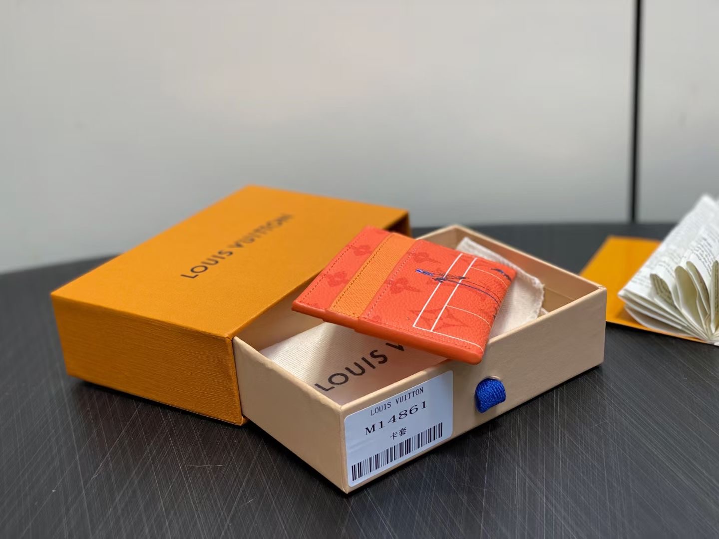 新品ルイ・ヴィトンスーパーコピーリゾート カードホルダー財布オレンジ老舗 145674激安送料無料