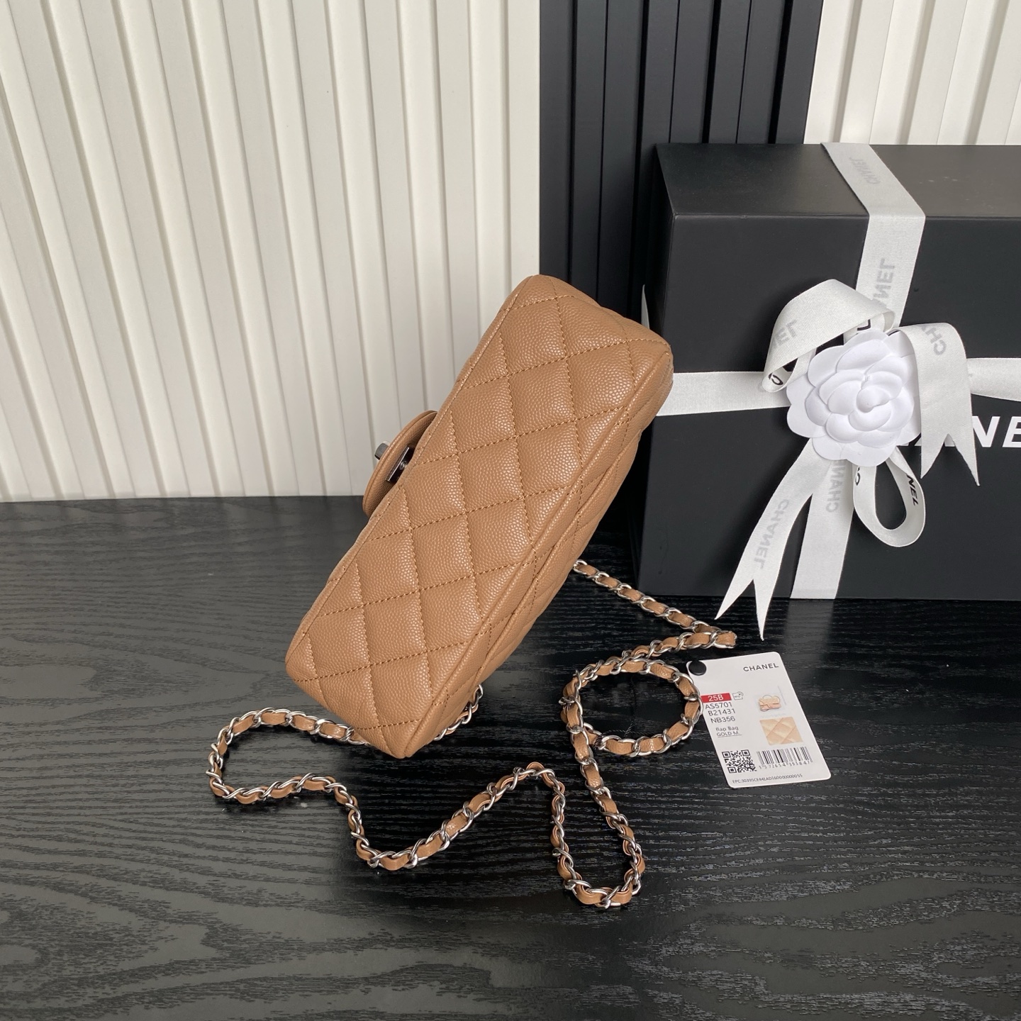 高製品新色シルバーチェーンシャネル 25B ダブルC エクスクルーシブハンドルバッグコピー 145914最高級