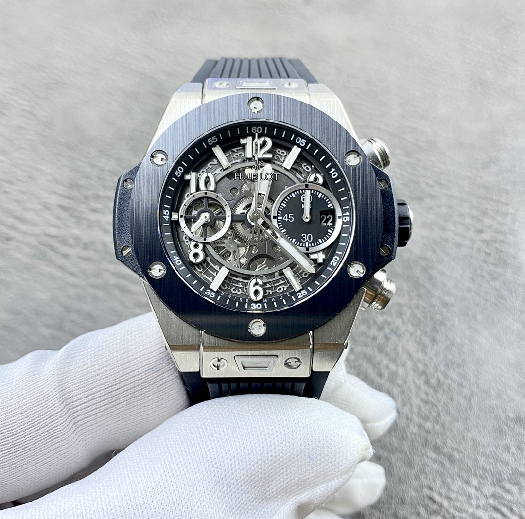 【超話題】ウブロビッグバン男性時計自動巻きクロノグラフムーブメント 171625