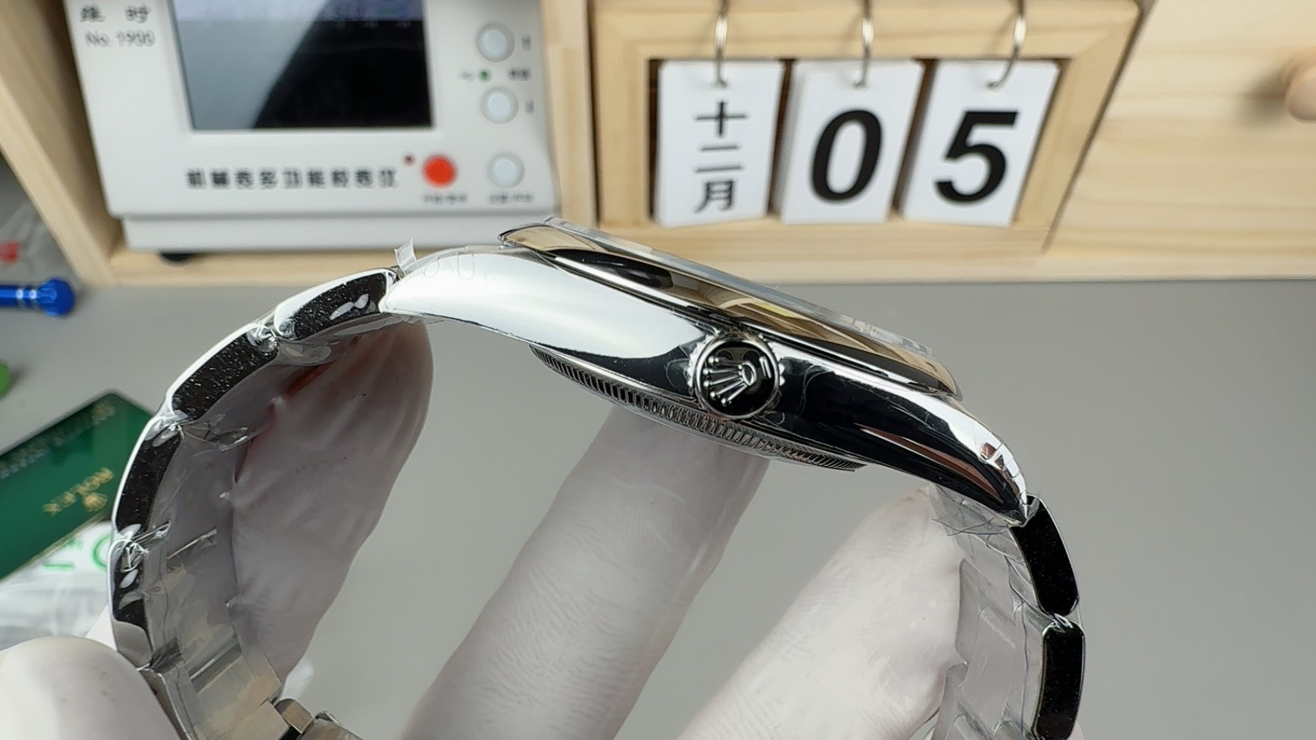 2025年製ロレックス オイスターパーペチュアルピスタチオグリーンコピー時計 173394高い品質