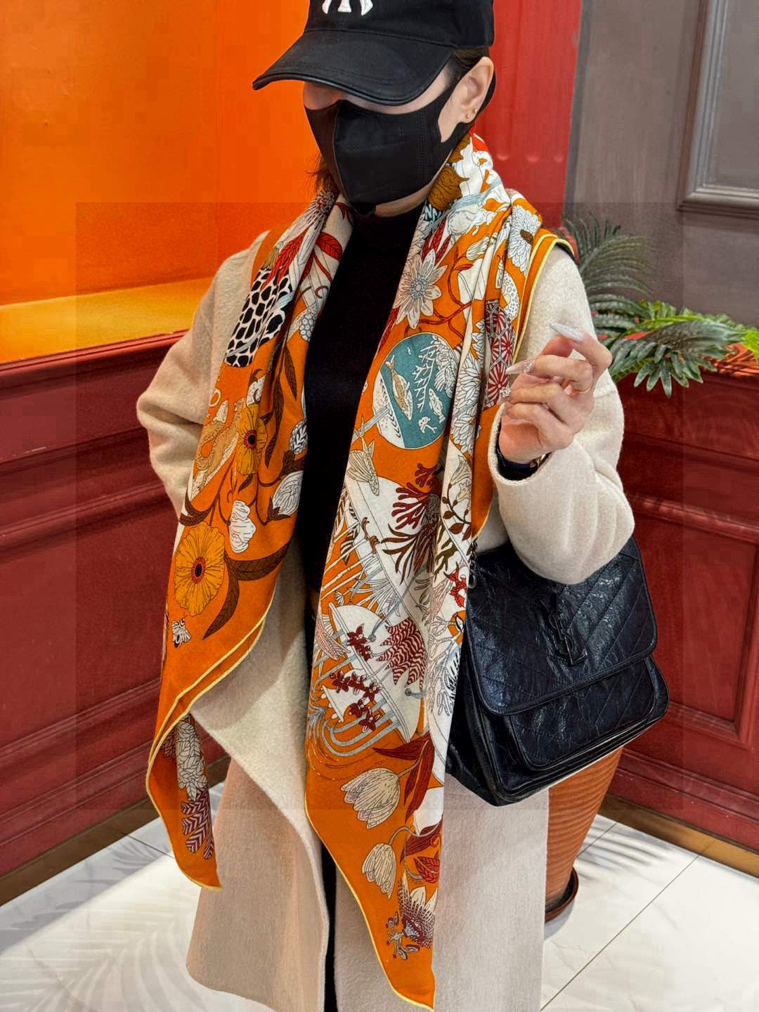 エルメスの新作カシミヤ両面同色コピースカーフ安心と信頼老舗 215880通販