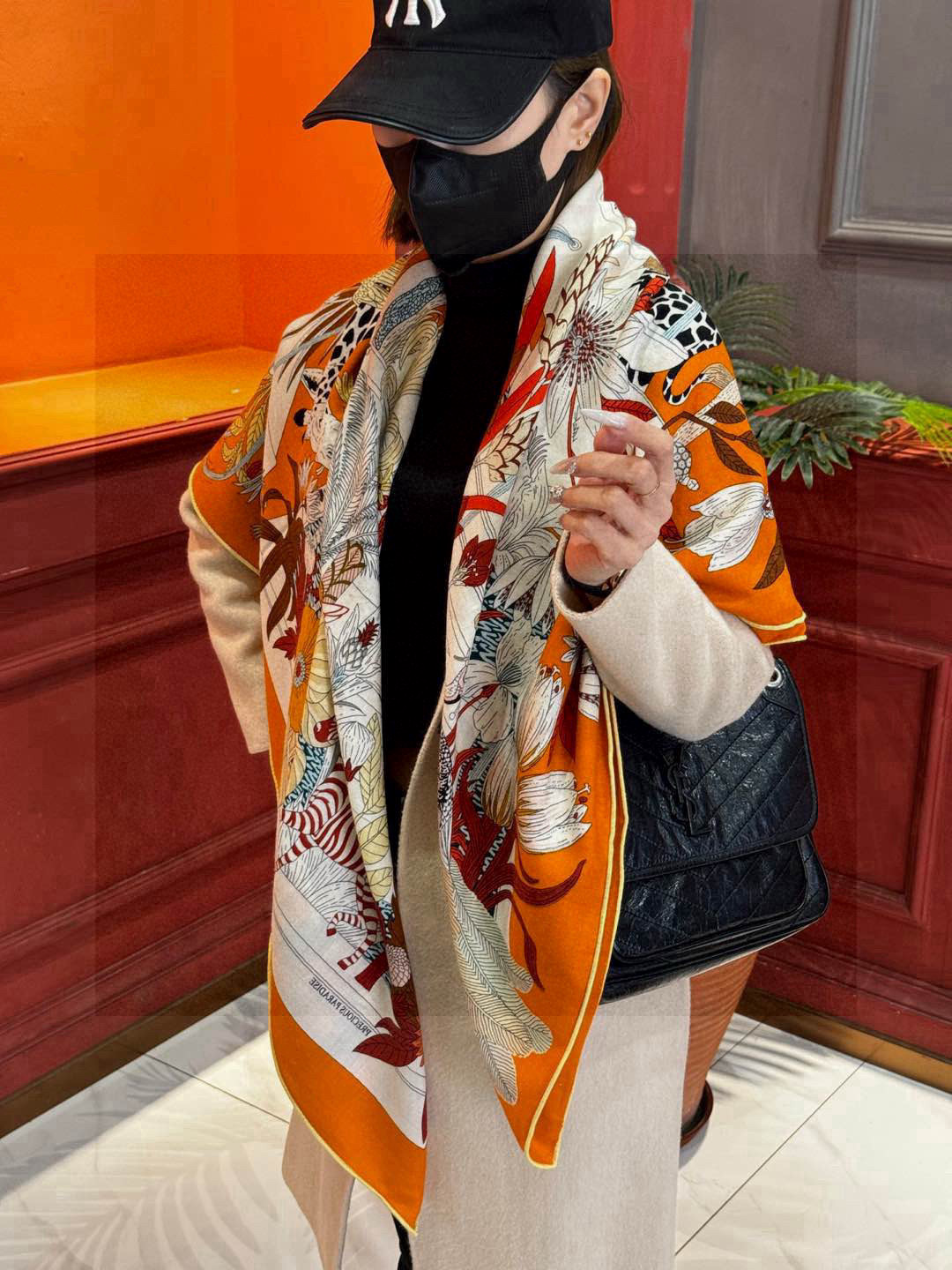 エルメスの新作カシミヤ両面同色コピースカーフ安心と信頼老舗 215880