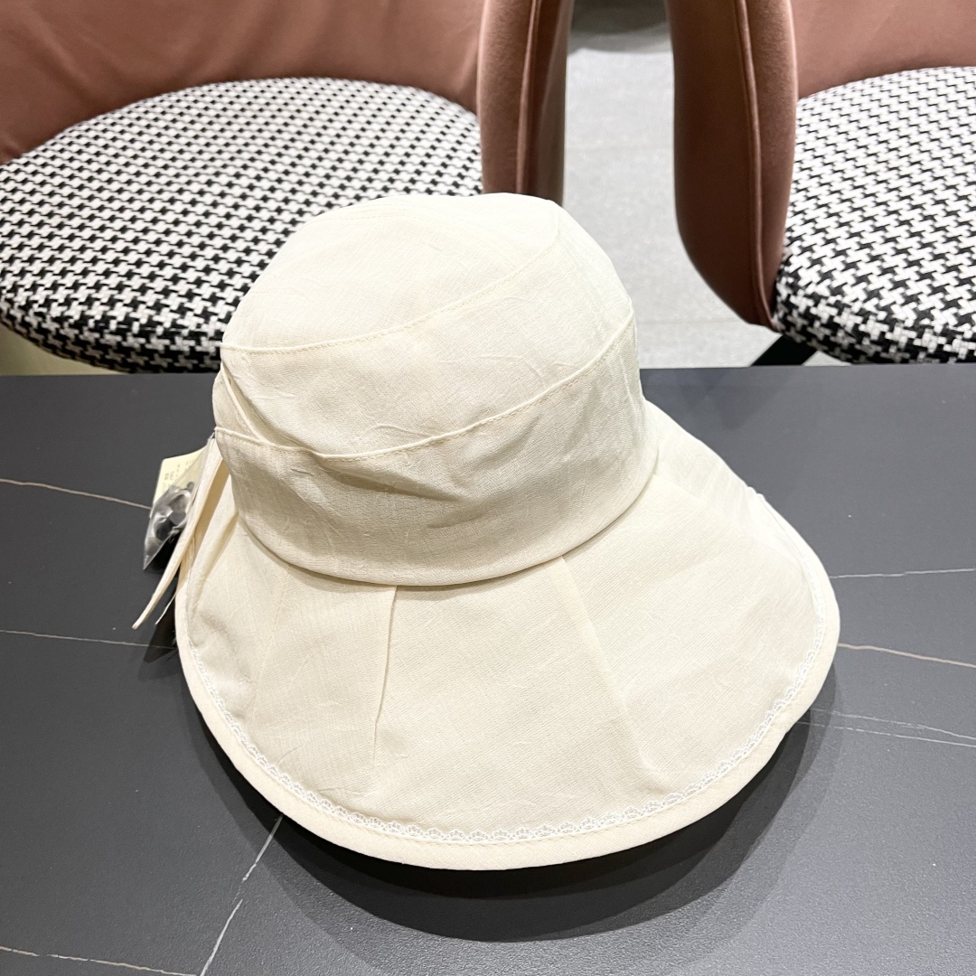 セリーヌ新作コピーワイドブリムボウフィッシャーマン夏女性帽子 651222激安送料無料