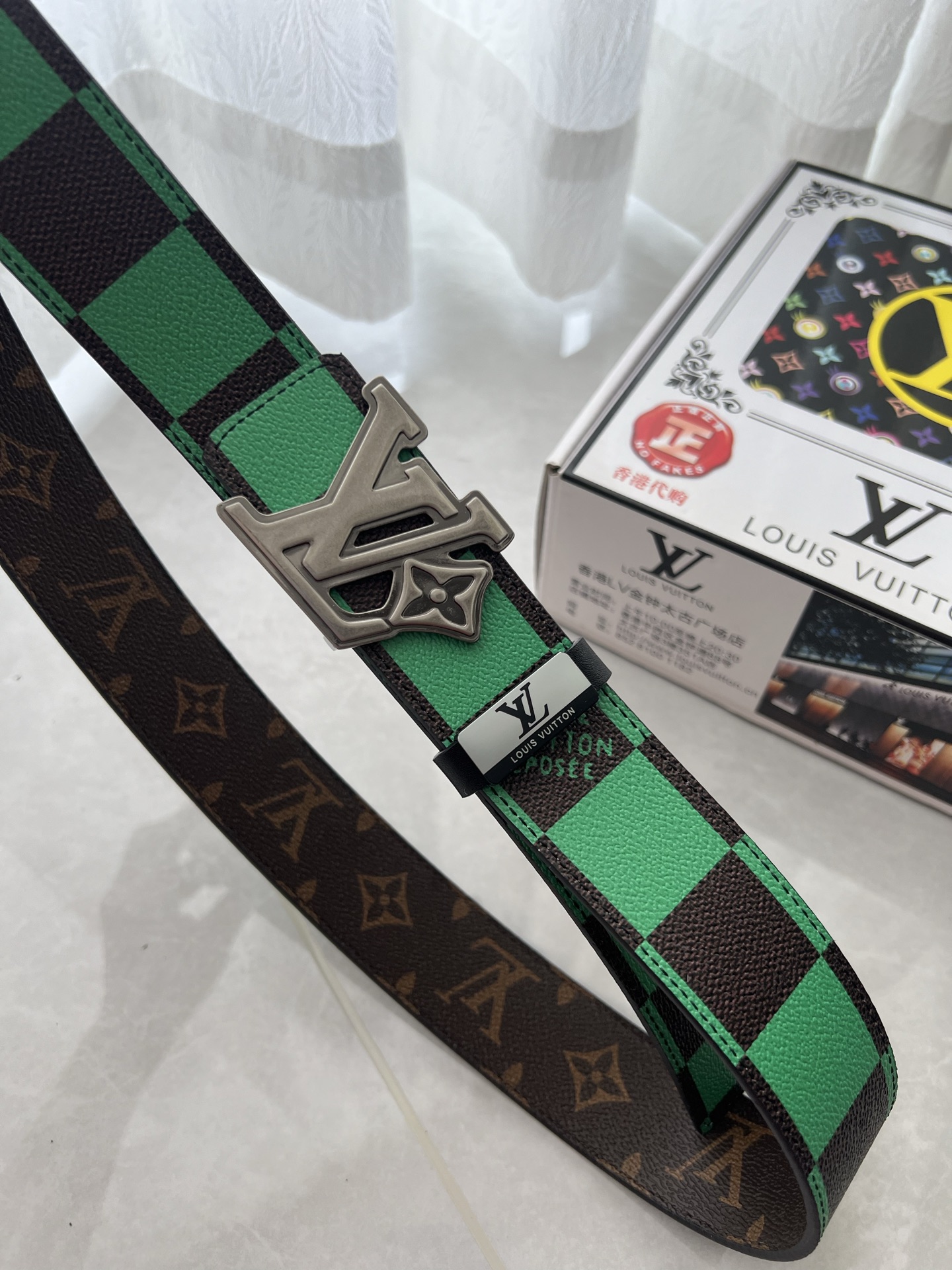精巧な職人技ルイヴィトン男性3色ベルトコピー贈り物に最適 663266最高級