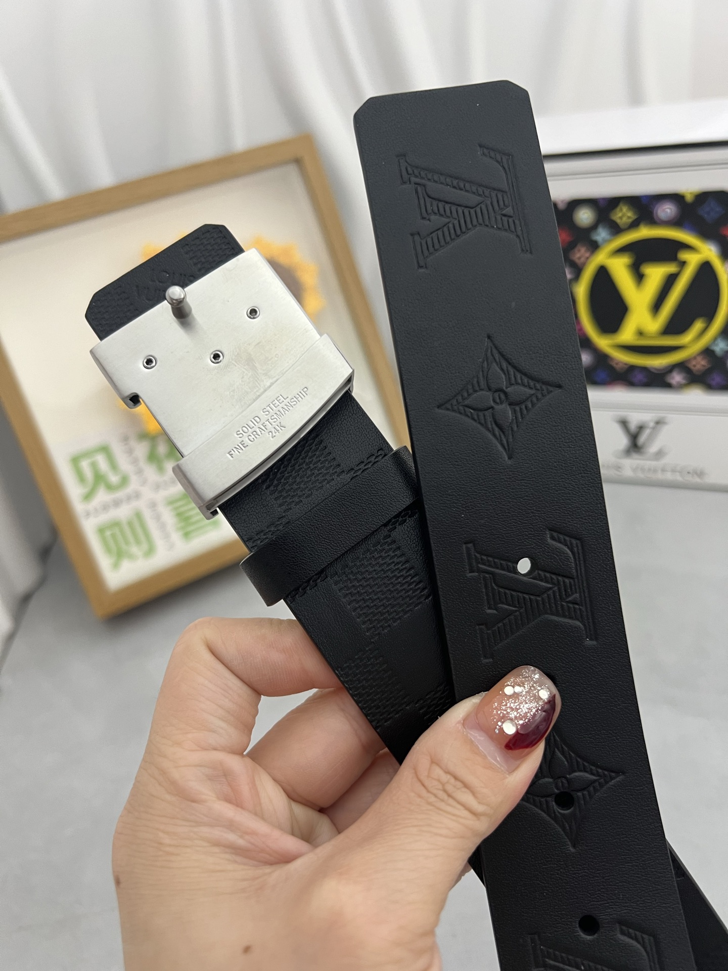 高級ブランドコピールイヴィトン最新商品偽物のレザーベルト 667767最高級