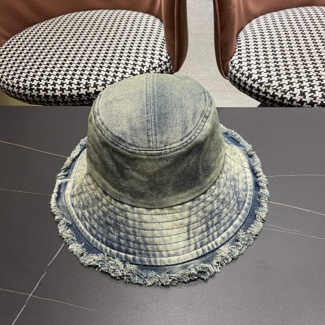 ディオール日本製デニム ファーエッジ女性バケットハット春秋スーパーコピー通販 750888最高級