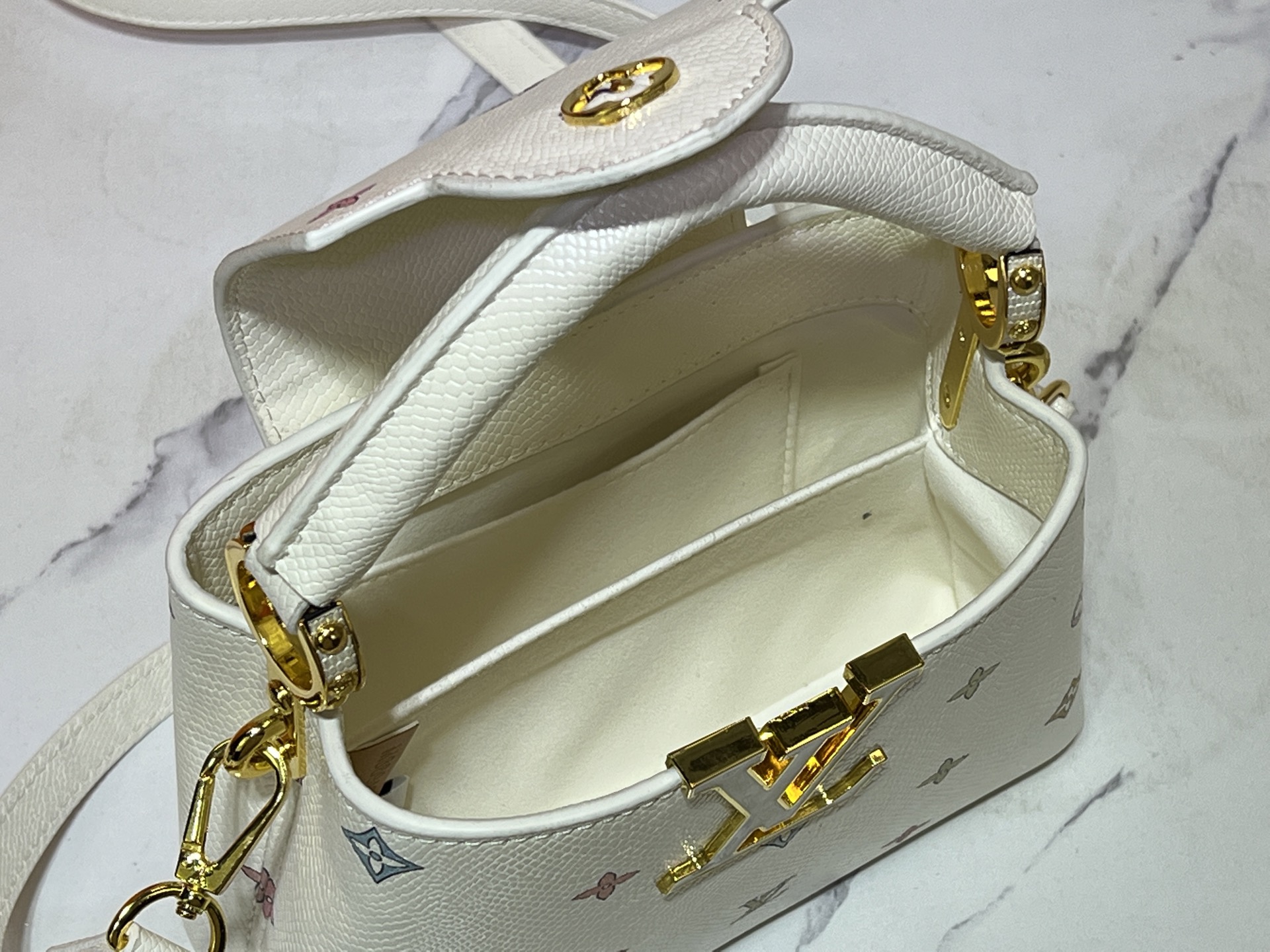 大人気のルイヴィトンコピーゴールドレタリング偽物バッグ 789336-1N級品