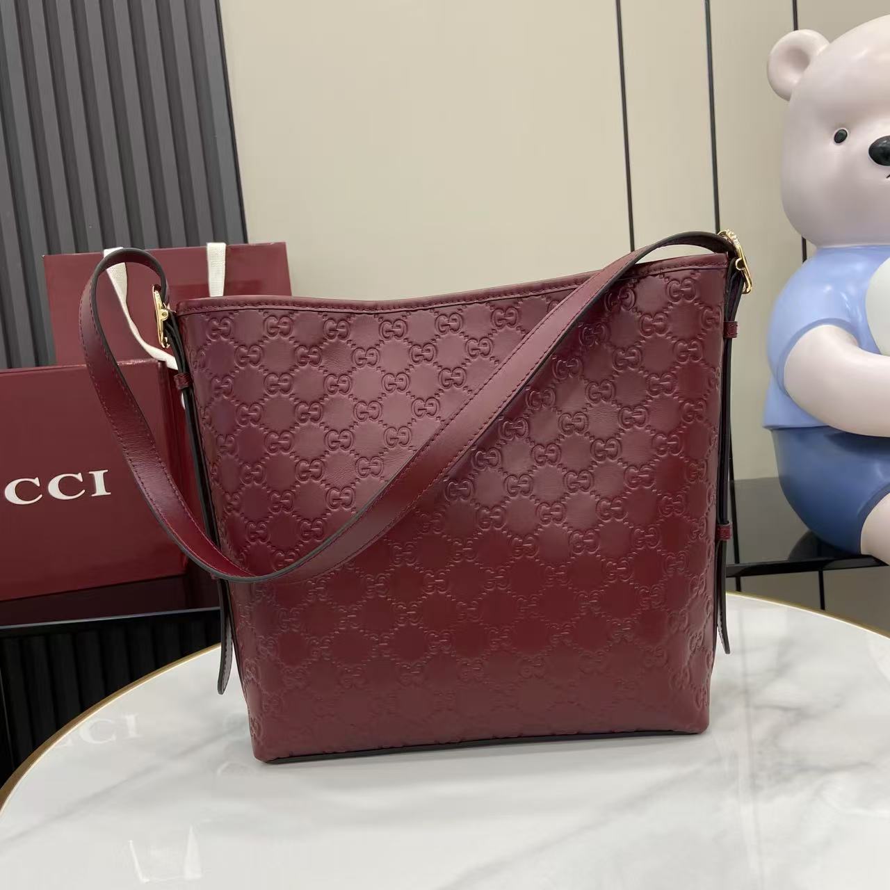 2025年秋冬N級品グッチトートバッグコピーエンブレムアンコール レッドコレクション 848881激安送料無料