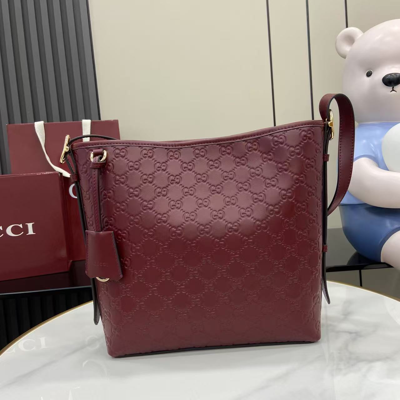 2025年秋冬N級品グッチトートバッグコピーエンブレムアンコール レッドコレクション 848881