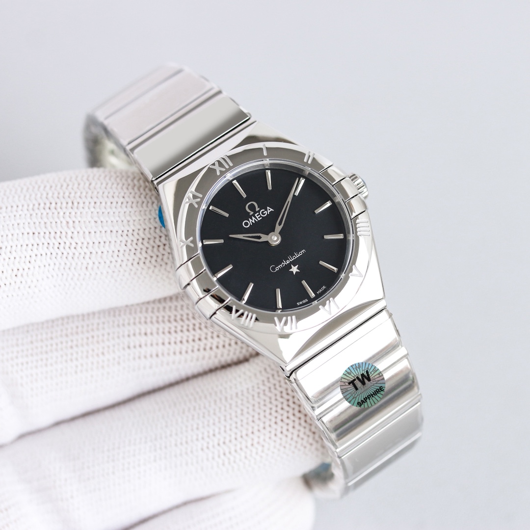 2026女性用オメガ美的魅力コンステレーション クォーツコピー時計新作 129454通販