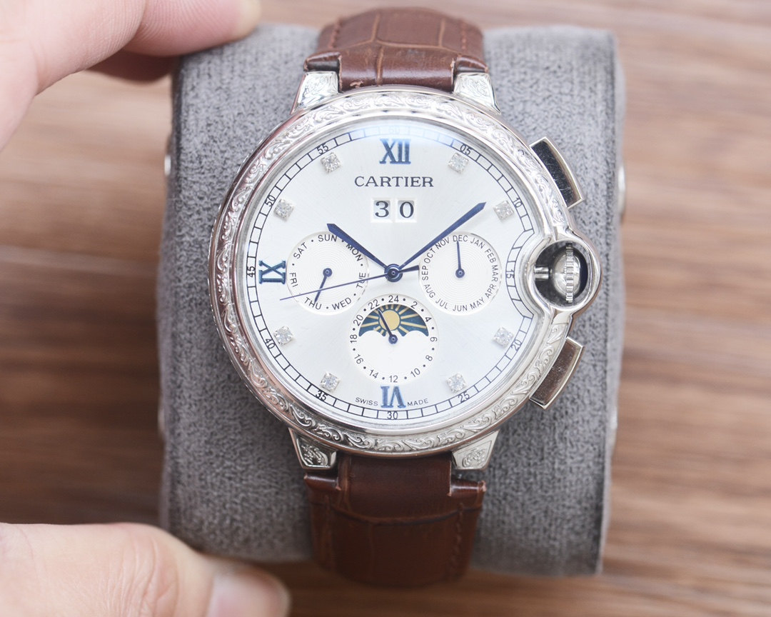 2026最新カルティエの最高傑作コピー自動巻きメンズ時計 130167激安送料無料