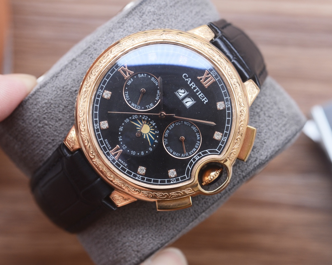 2026最新カルティエの最高傑作コピー自動巻きメンズ時計 130167人気