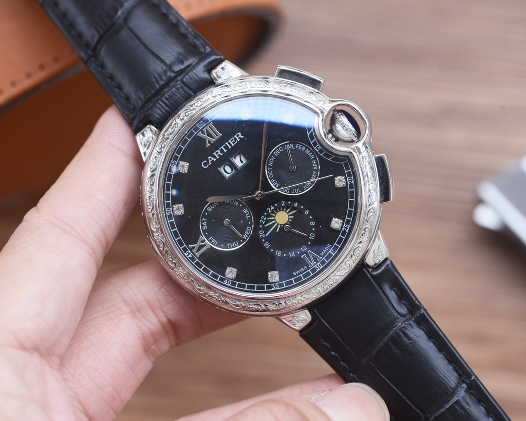 2026最新カルティエの最高傑作コピー自動巻きメンズ時計 130167最高級