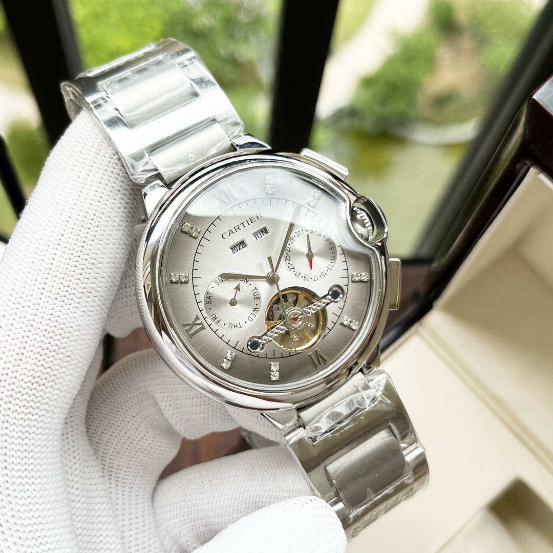 色彩豊富カルティエメンズスーパーコピー時計自動巻き機械式ムーブメント 130171激安送料無料