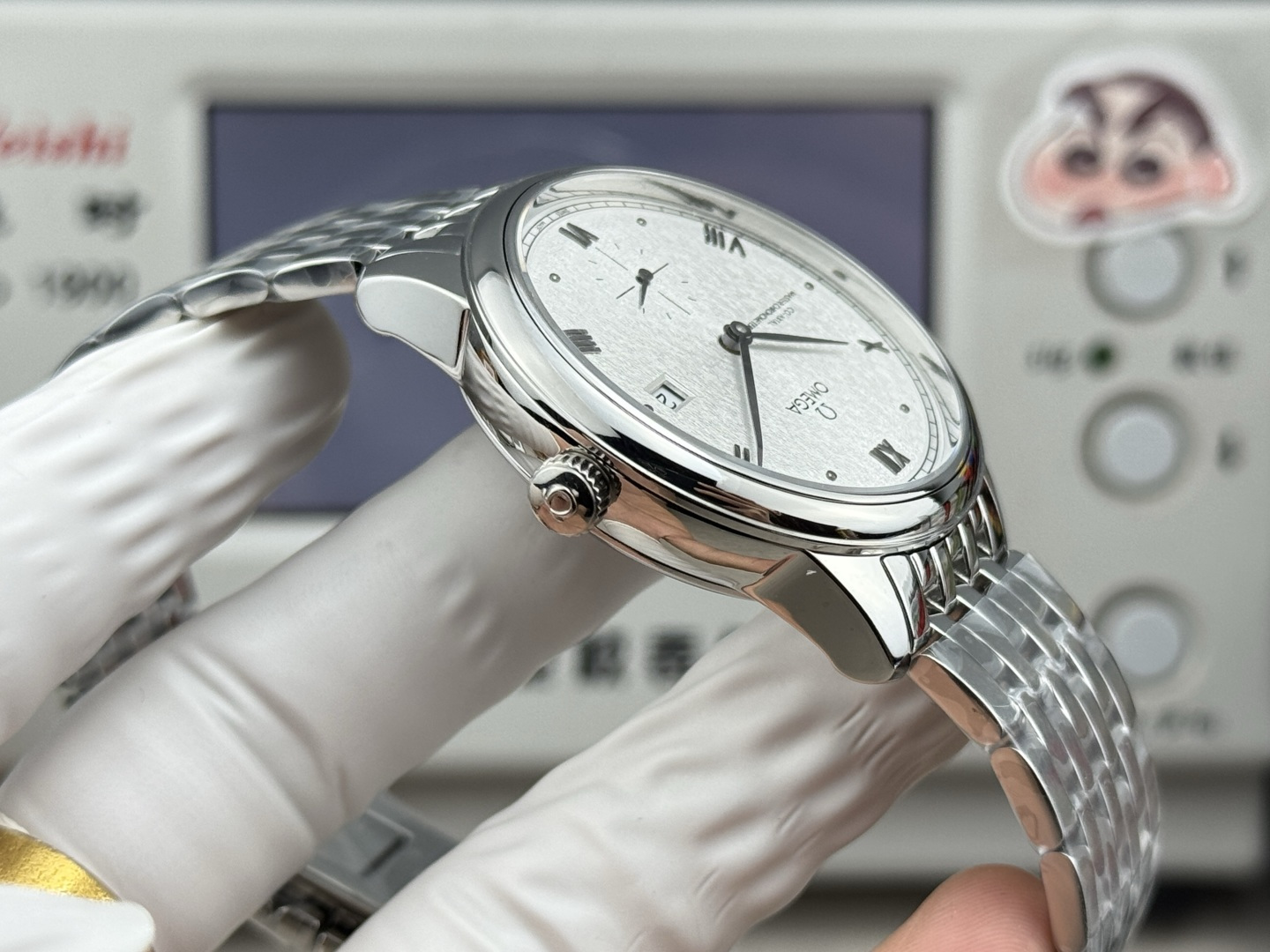 最新のオメガシーマスターコピー デ・ヴィル シリーズ 完全自動巻き機械式 173924N級品