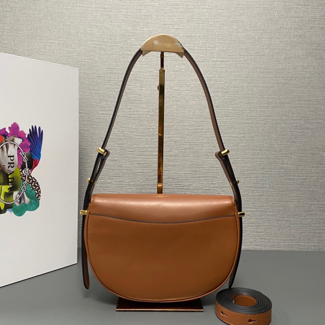 上流階級の女子ブランドコピープラダ ムーン人気商品ハンドバッグ 1BD365-2