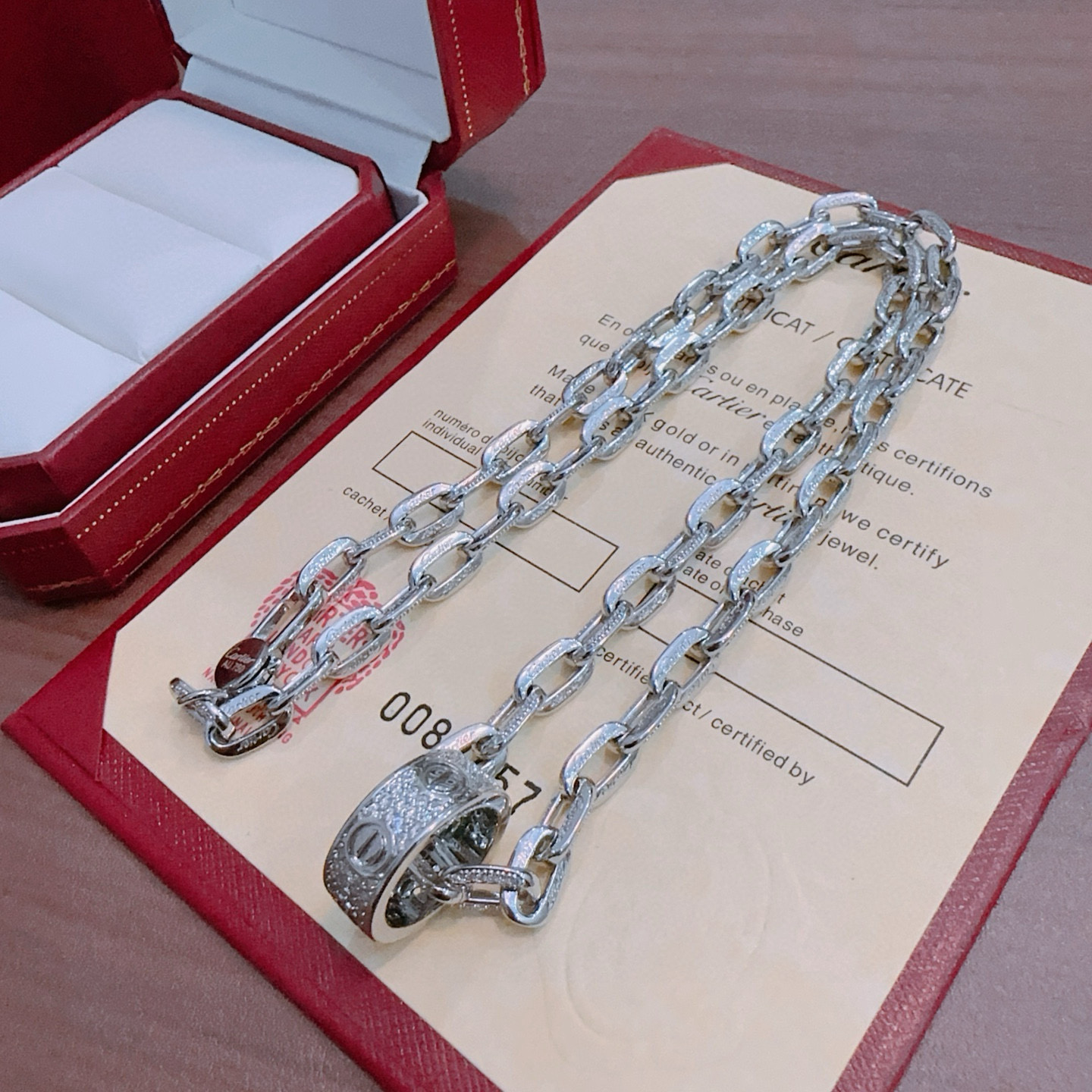 2026人気上昇カルティエの新作ダイヤモンドスーパーコピージュエリーネックレス 446498通販