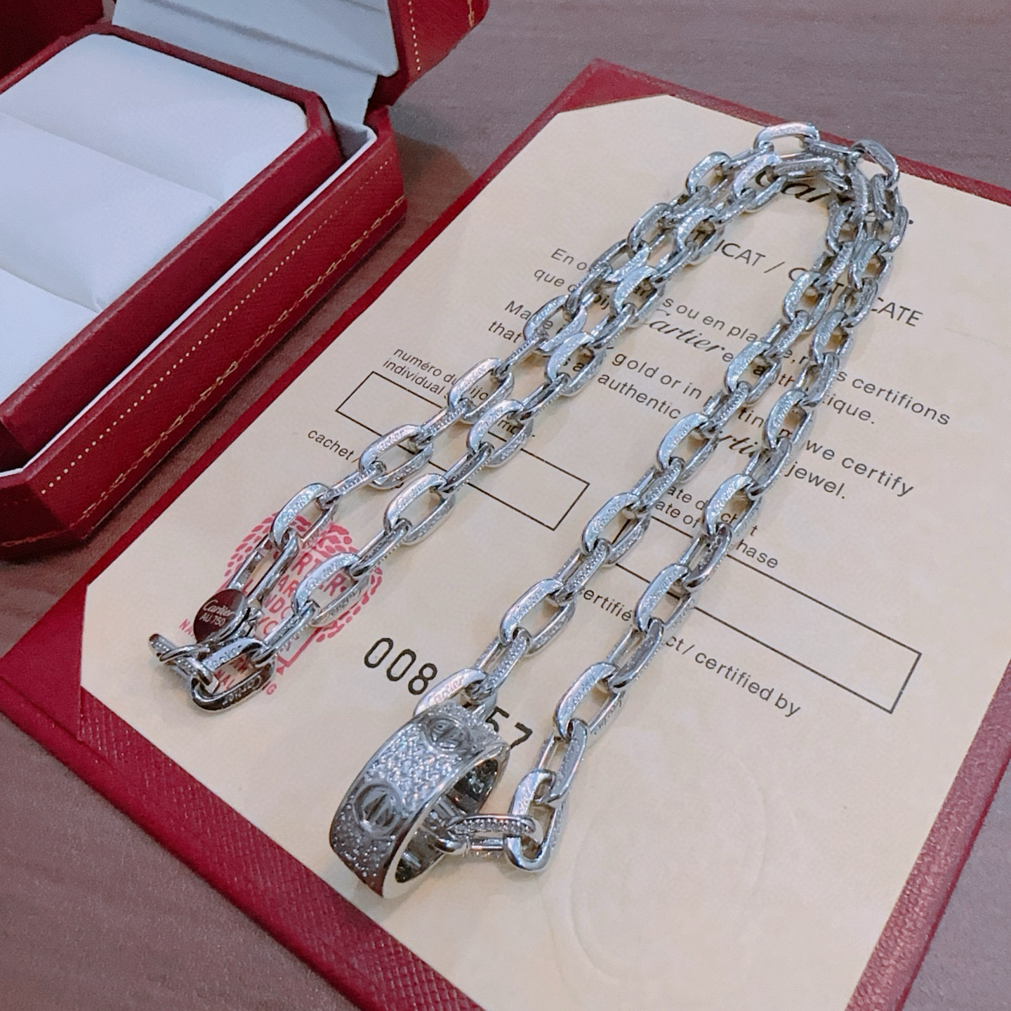 2026人気上昇カルティエの新作ダイヤモンドスーパーコピージュエリーネックレス 446498人気