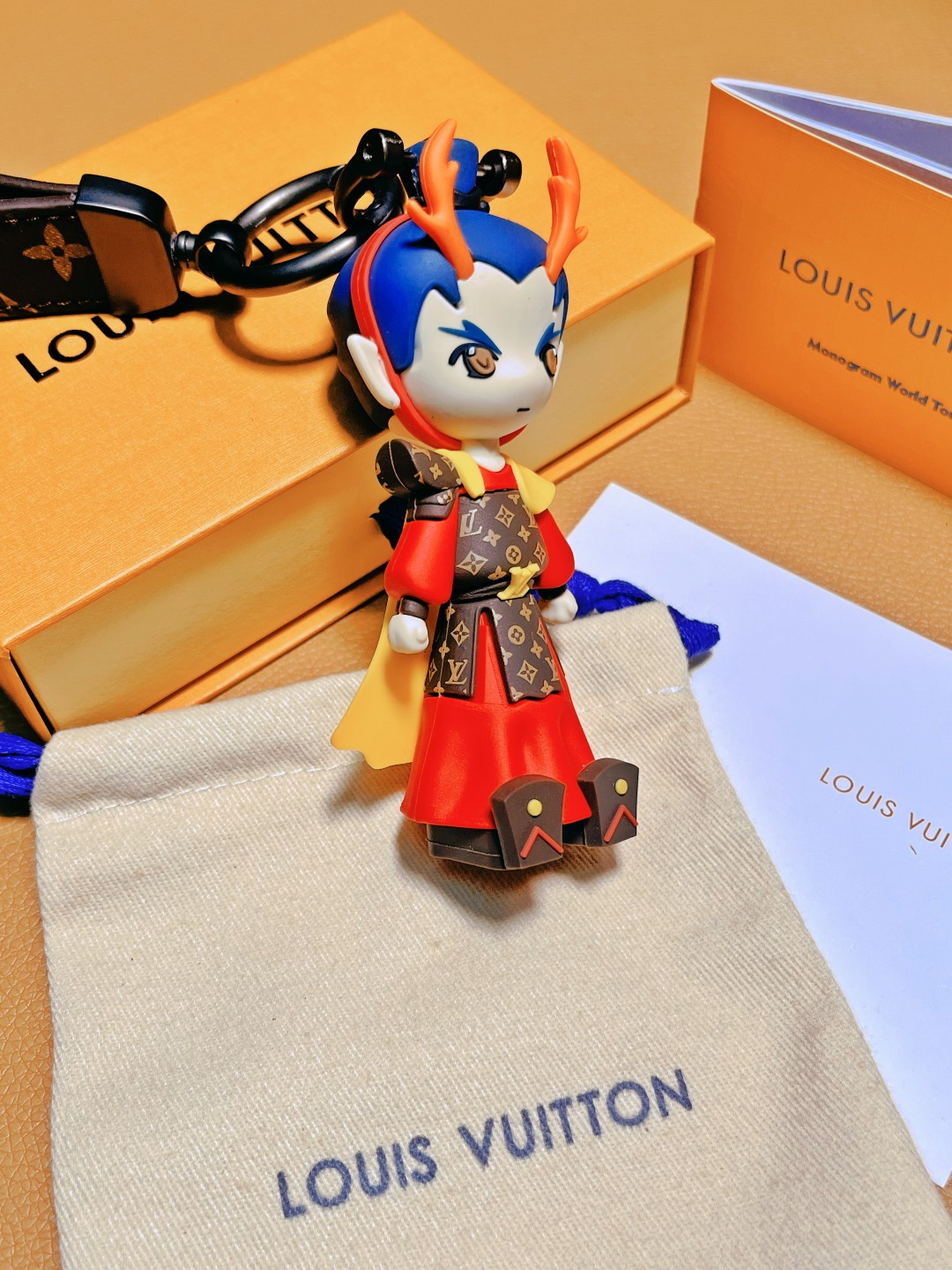 今年のルイ・ヴィトン小物・キーケースコピードラゴンプリンスキーホルダーブランド老舗  447649人気