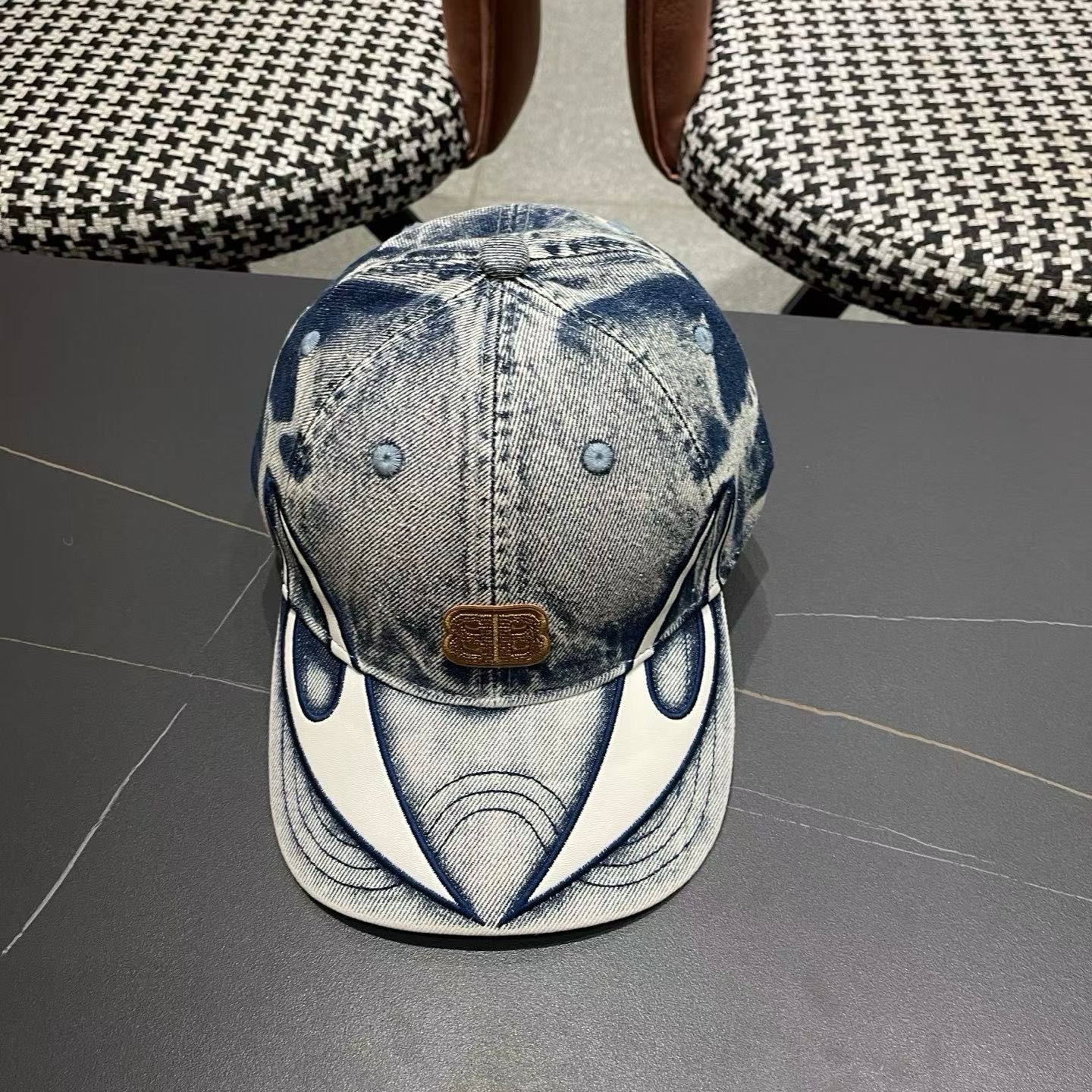 人気上昇バレンシアガ帽子キャップコピーアメリカンウォッシュドデニム 71333高い品質