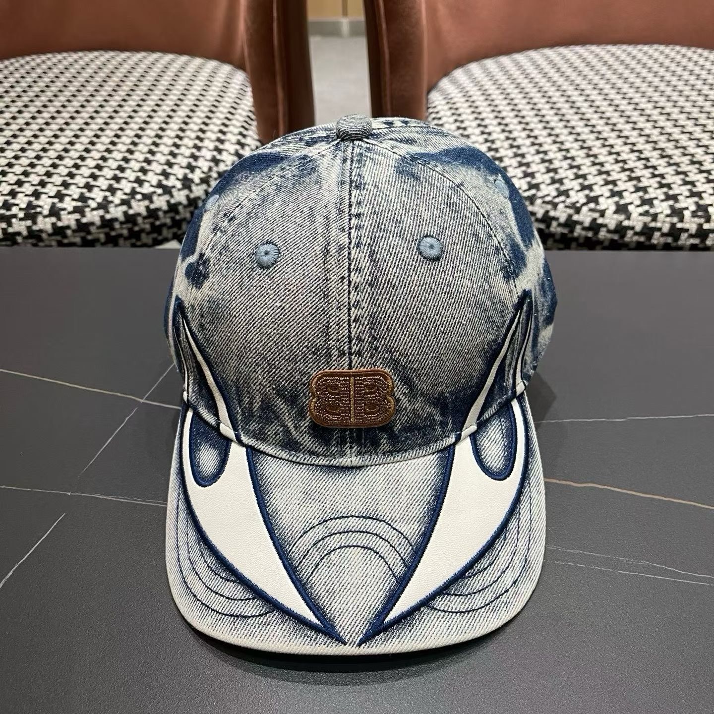 人気上昇バレンシアガ帽子キャップコピーアメリカンウォッシュドデニム 71333