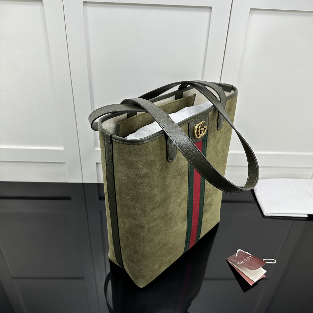 グッチ最高級のグリーンマットトートバッグコピー激安入荷 834465-1送料無料