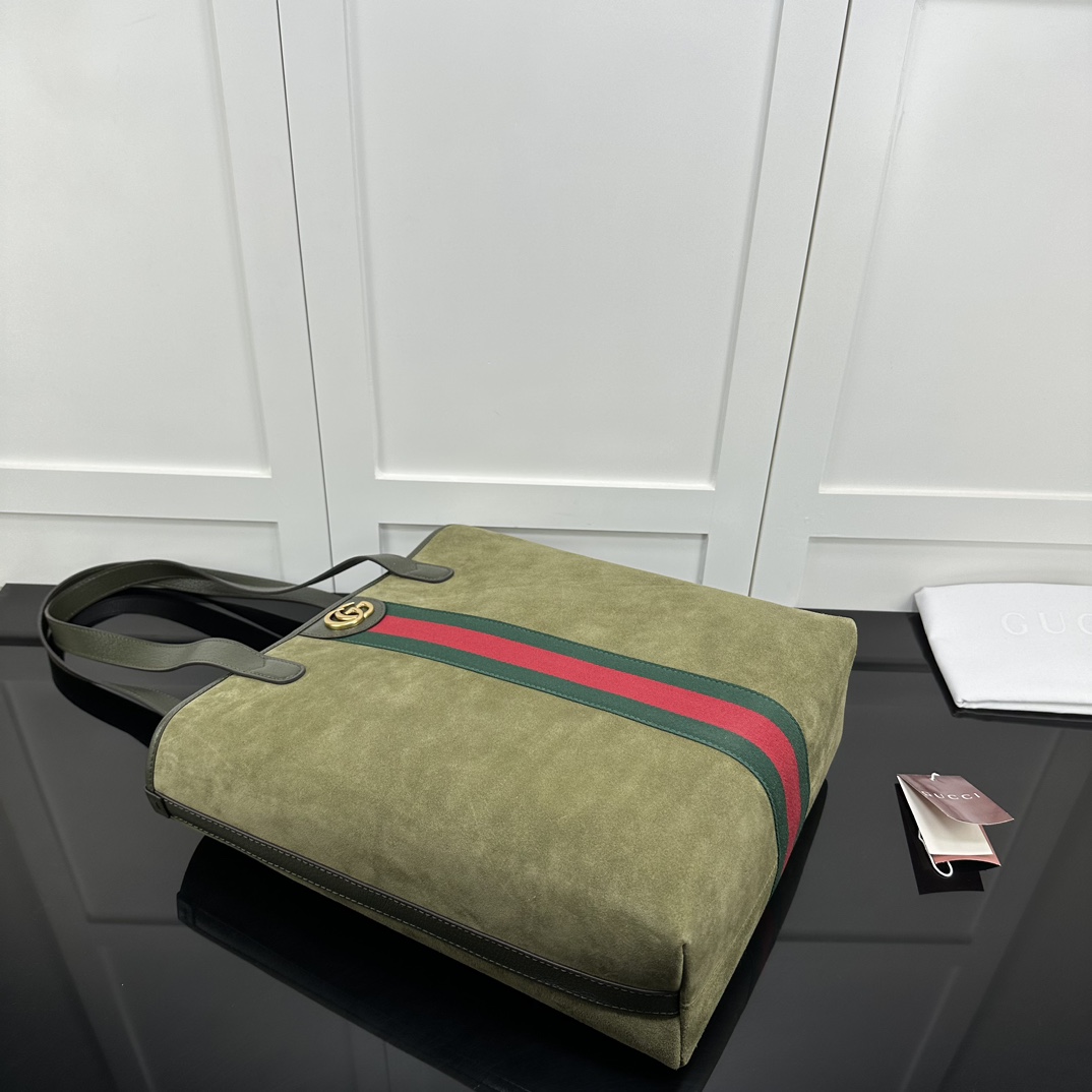 グッチ最高級のグリーンマットトートバッグコピー激安入荷 834465-1送料無料高い品質