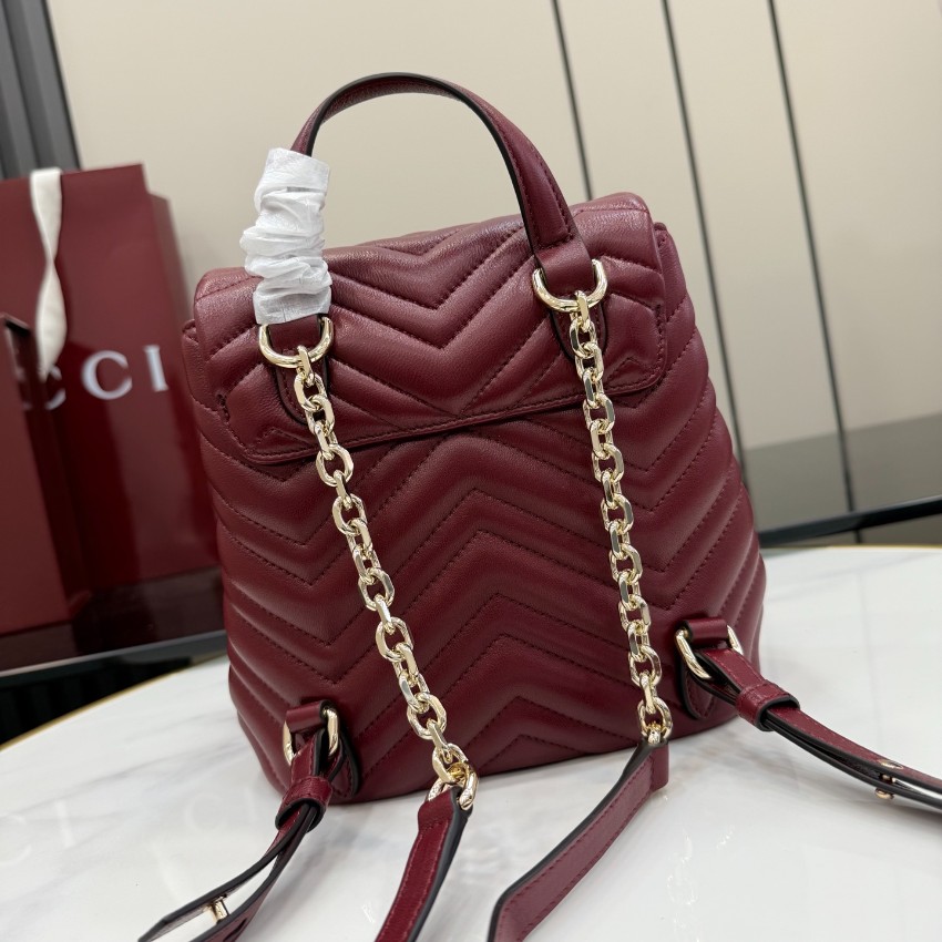 人気色彩豊富グッチバックパックワインレッド系 ミニバッグ 売れ筋 855921代引きを販売