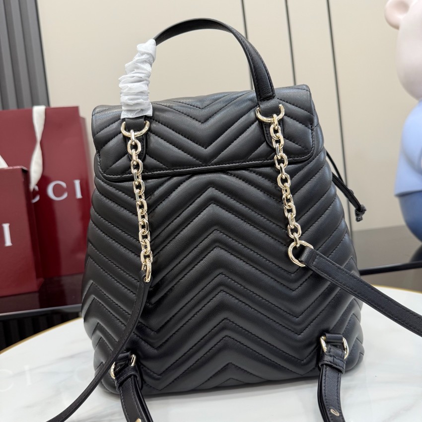 新作グッチコピーバックパックグレー系精緻なミニバッグ  861878